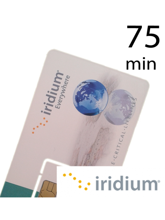 Стартовий пакет і ваучер на 75 хвилин Iridium