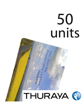 Поповнення Thuraya на 50 юнітів