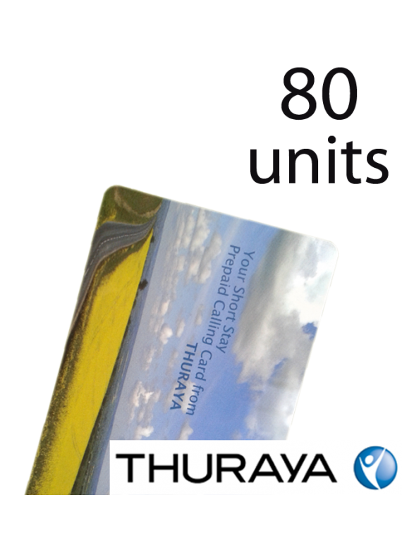 Поповнення Thuraya на 80 юнітів